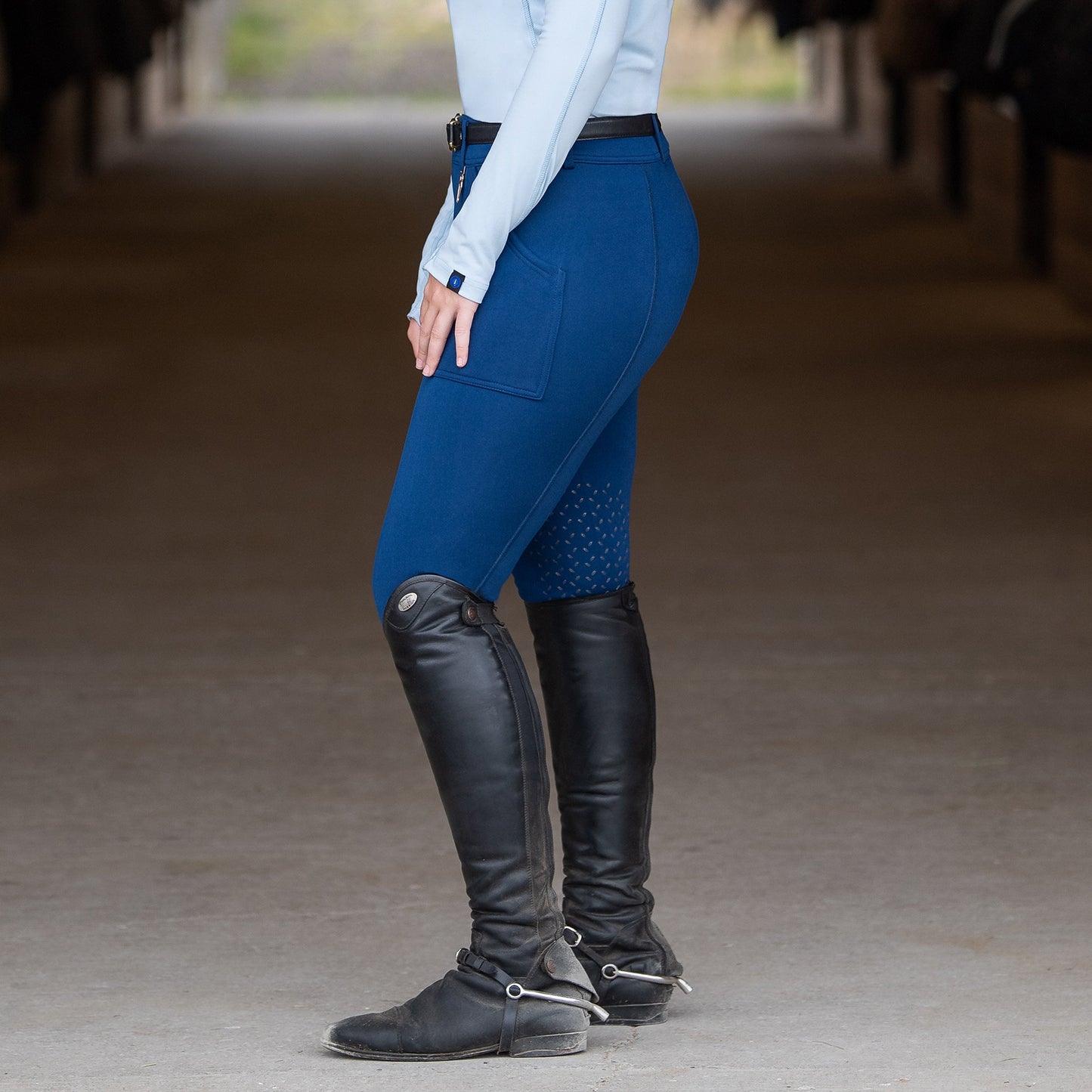 Ladies’ Fjord Fleece Knee-Patch Breech