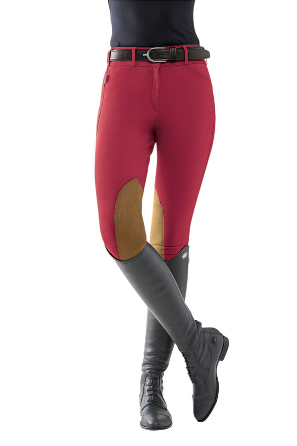 Ladies’ Mid-Rise Vintage Patch Sock-Bottom Breech