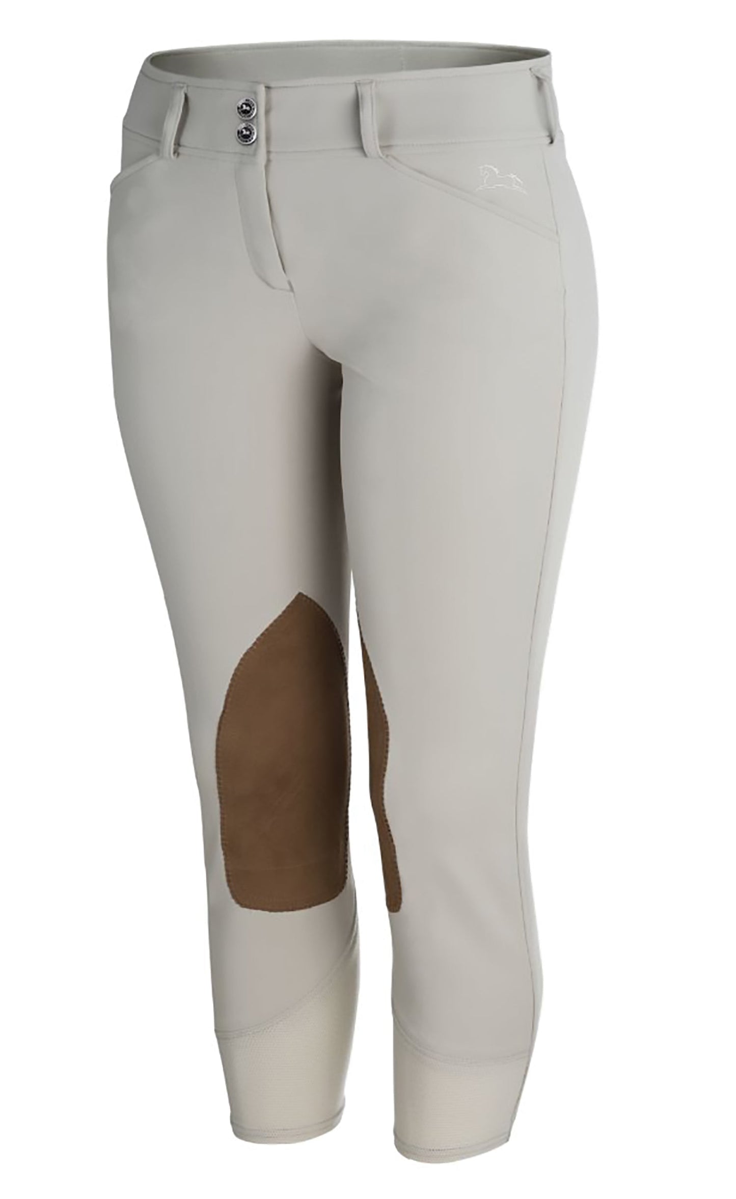 Gracie Plus-Size Knee-Patch Breech