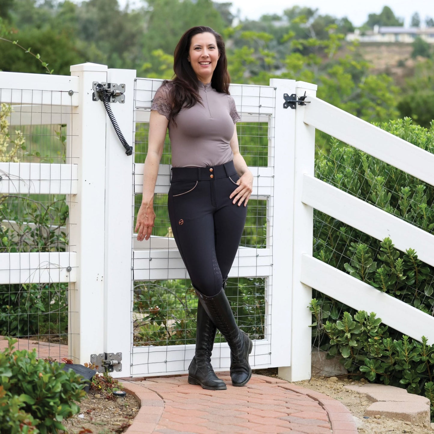 Evolution Ladies’ Mid-Waist Full-Seat Breech
