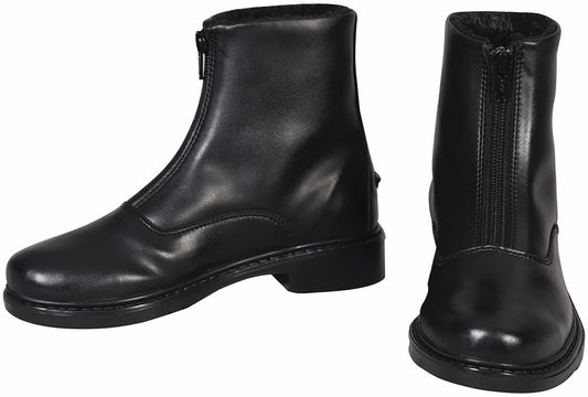 Children's Starter Winter Fleece-Lined Front-Zip Paddock Boots