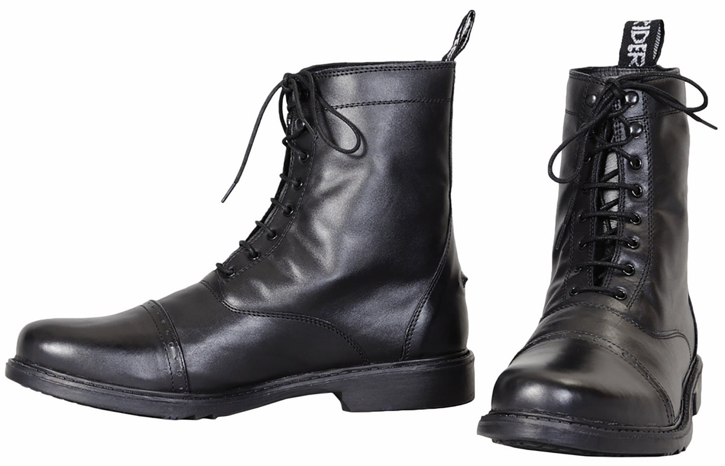 Men's Baroque Lace Up Laced Paddock Boots