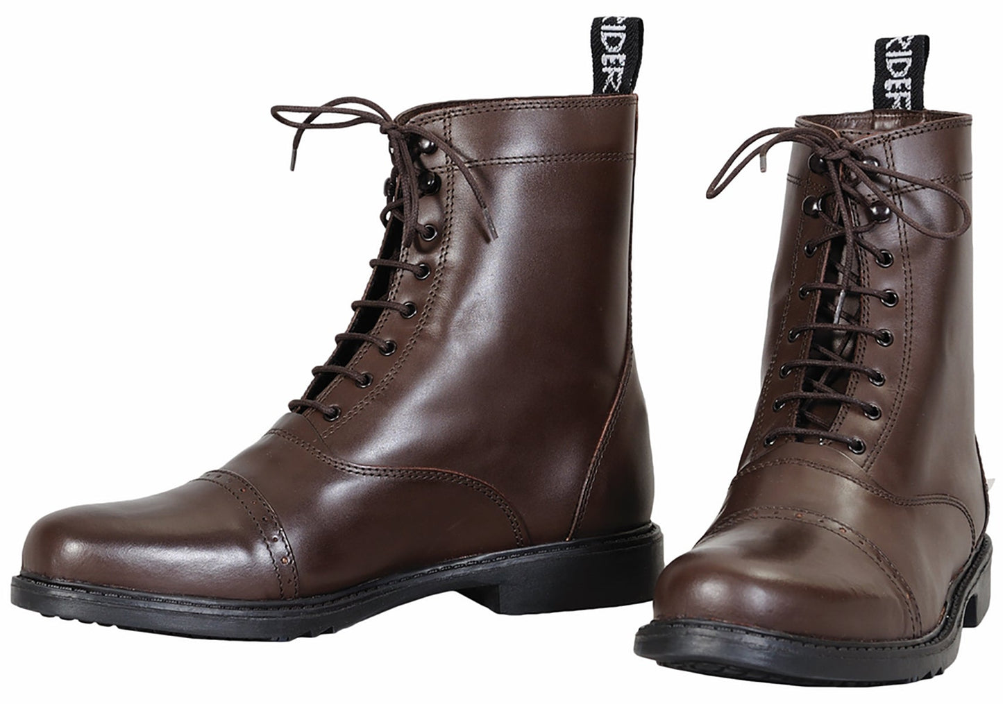 Men's Baroque Lace Up Laced Paddock Boots