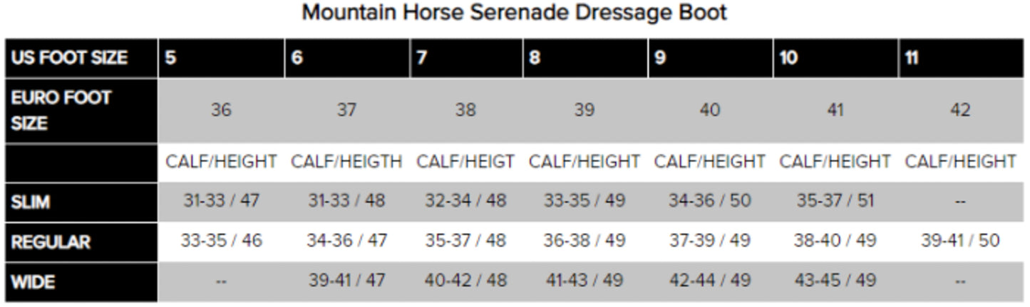 Serenade Dressage Boots