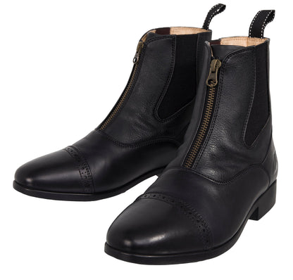 Ladies' Essential Leather Zip Paddock Boots