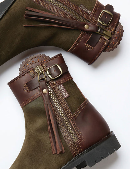 Ladies’ Inclement Cropped Tassel Boots