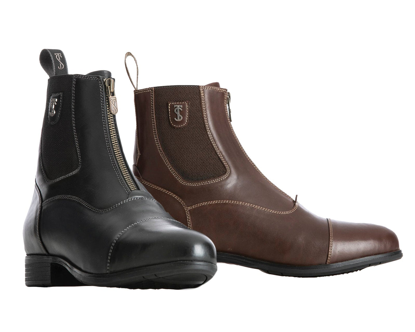 Ladies’ Donatello Front-Zip Paddock Boots