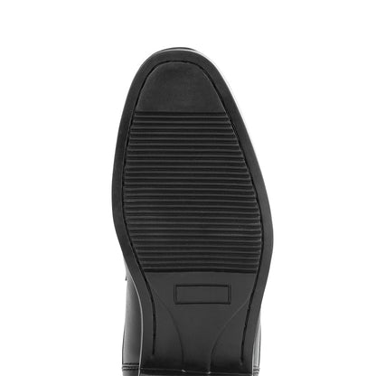 Ladies’ Black Synthetic Leather Field Boots