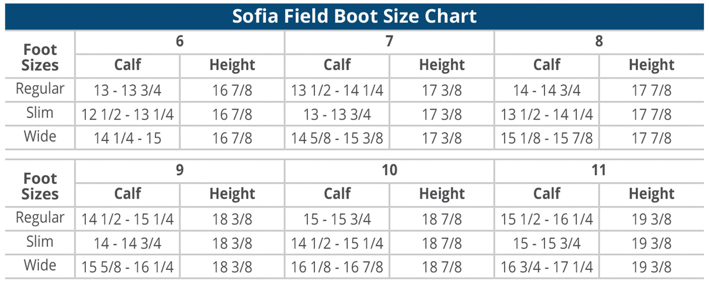 Ladies’ Sofia Grip Field Boots