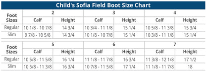 Children’s Sofia Grip Field Boots
