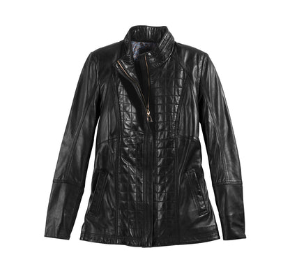 Ladies’ Moto Leather Jacket