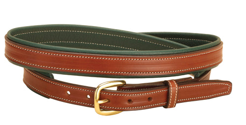 Padded Leather Belt