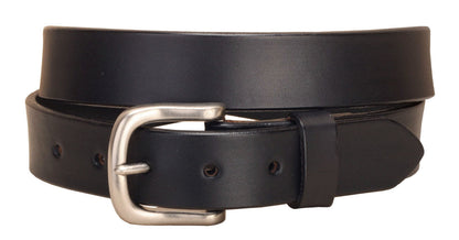 1/4" Plain Strap Belt with Square Nickel Buckle