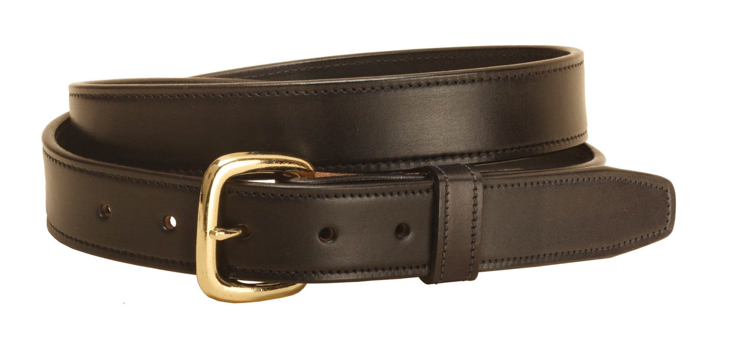 Extra-Large Stitched Leather Belt