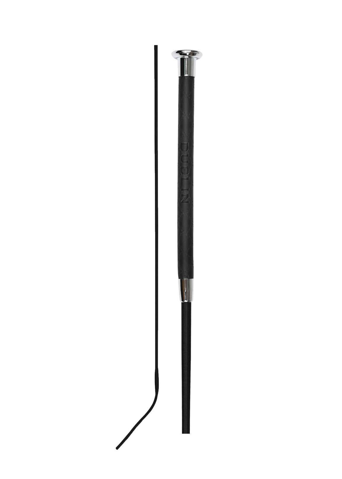 Fancy Stitch Leather Dressage Whip