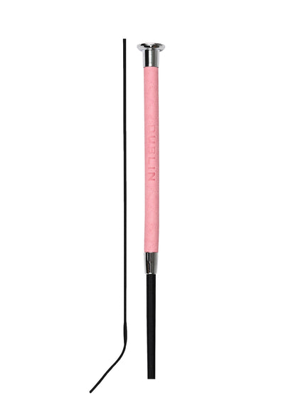 Fancy Stitch Leather Dressage Whip