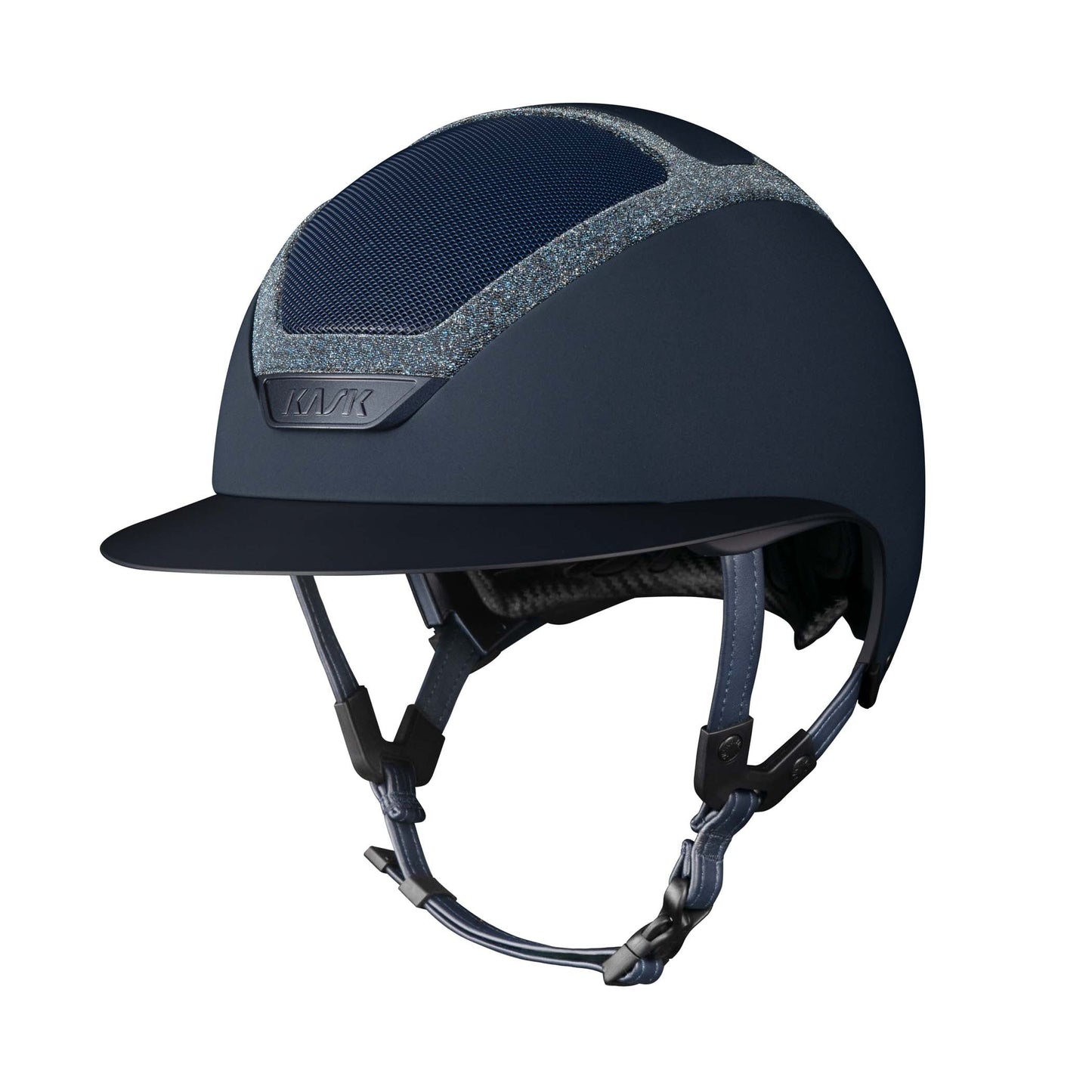 Star Lady Chrome Swarovski Frame Helmet**