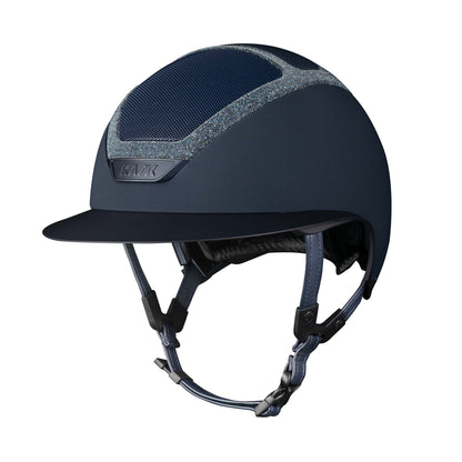 Star Lady Chrome Swarovski Frame Helmet**