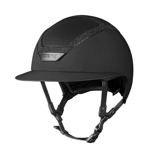 Star Lady Chrome Swarovski Frame Helmet**