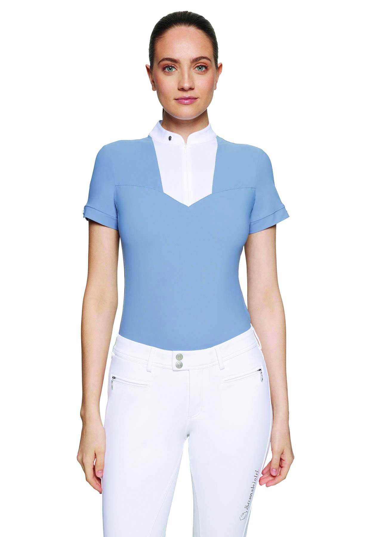 Ladies’ Anne-Gaelle Short-Sleeve Show Shirt