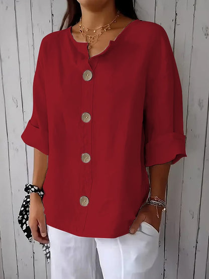 Women's Button-Down Casual Shirt