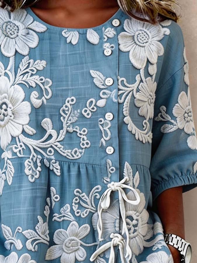 Women'S Casual Printed Shirt