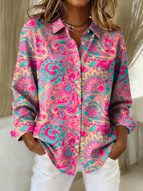 Women's casual vintage Perrier shirt