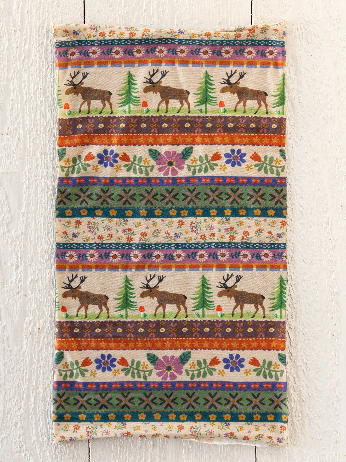 Full Boho Bandeau® Headband - Moose Borders