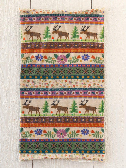 Full Boho Bandeau® Headband - Moose Borders