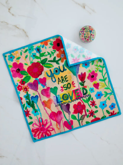 So Soft Expanding Washcloth - You Are So Loved
