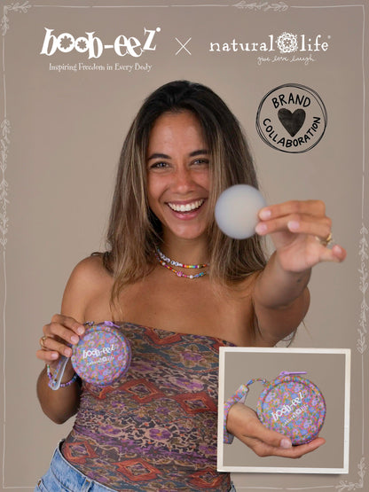Boob-eez® x Natural Life Deluxe Duo Nipple Cover - Dark