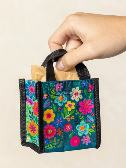 Mini Happy Bag, Set of 5 - Rainbow Folk Flower