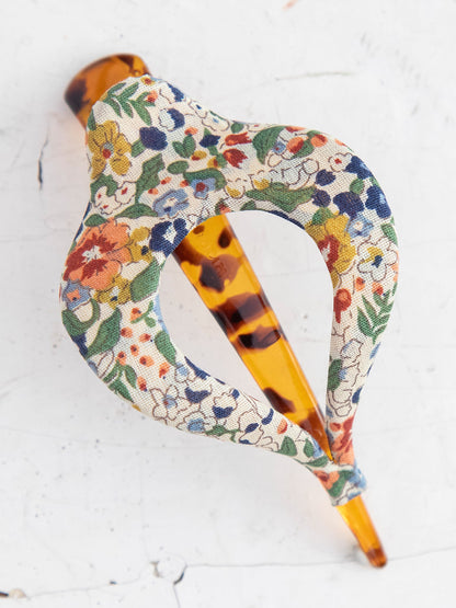 Boho Clip - Fabric Cream