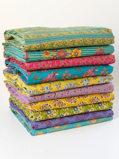 Mix & Match Cotton Fitted Sheet - Jaipur Stripe