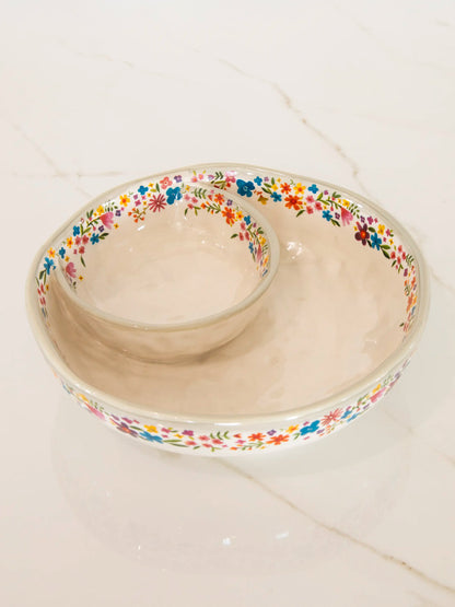Personal Chip & Dip Bowl