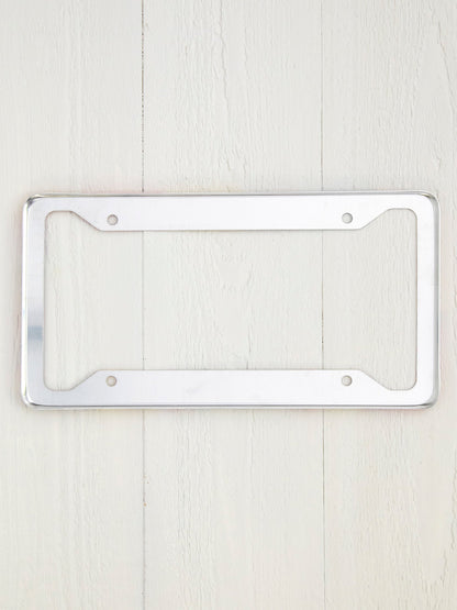 License Plate Frame - Let's Just Go