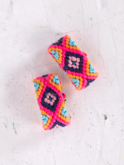 Sandal Rings, Set of 2 - Coral