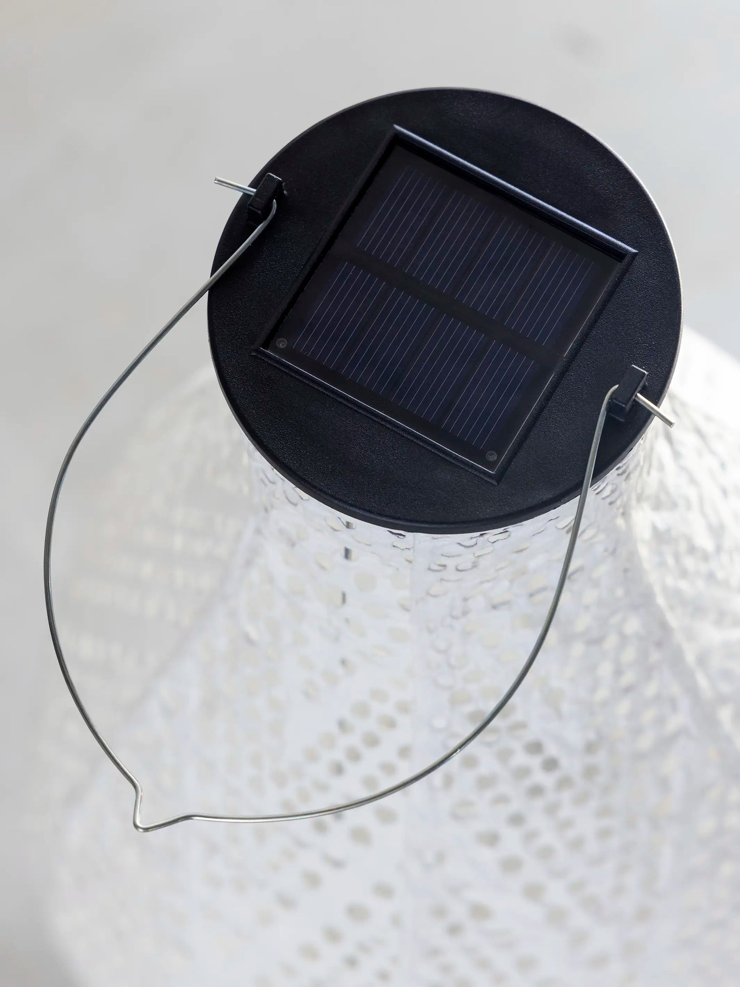 Boho Lace Solar Lantern - Small Vase
