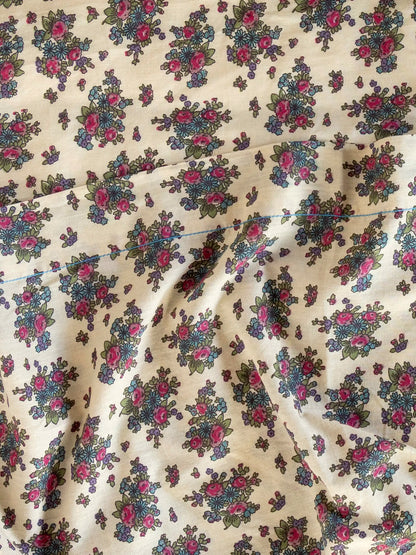 Sooo Soft Cotton Sheet Set - Rose Bunches Cream