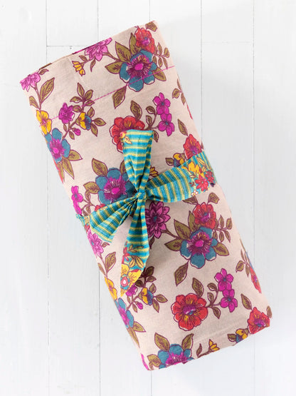 Sooo Soft Cotton Sheet Set - Enchanted Wildflowers Cream