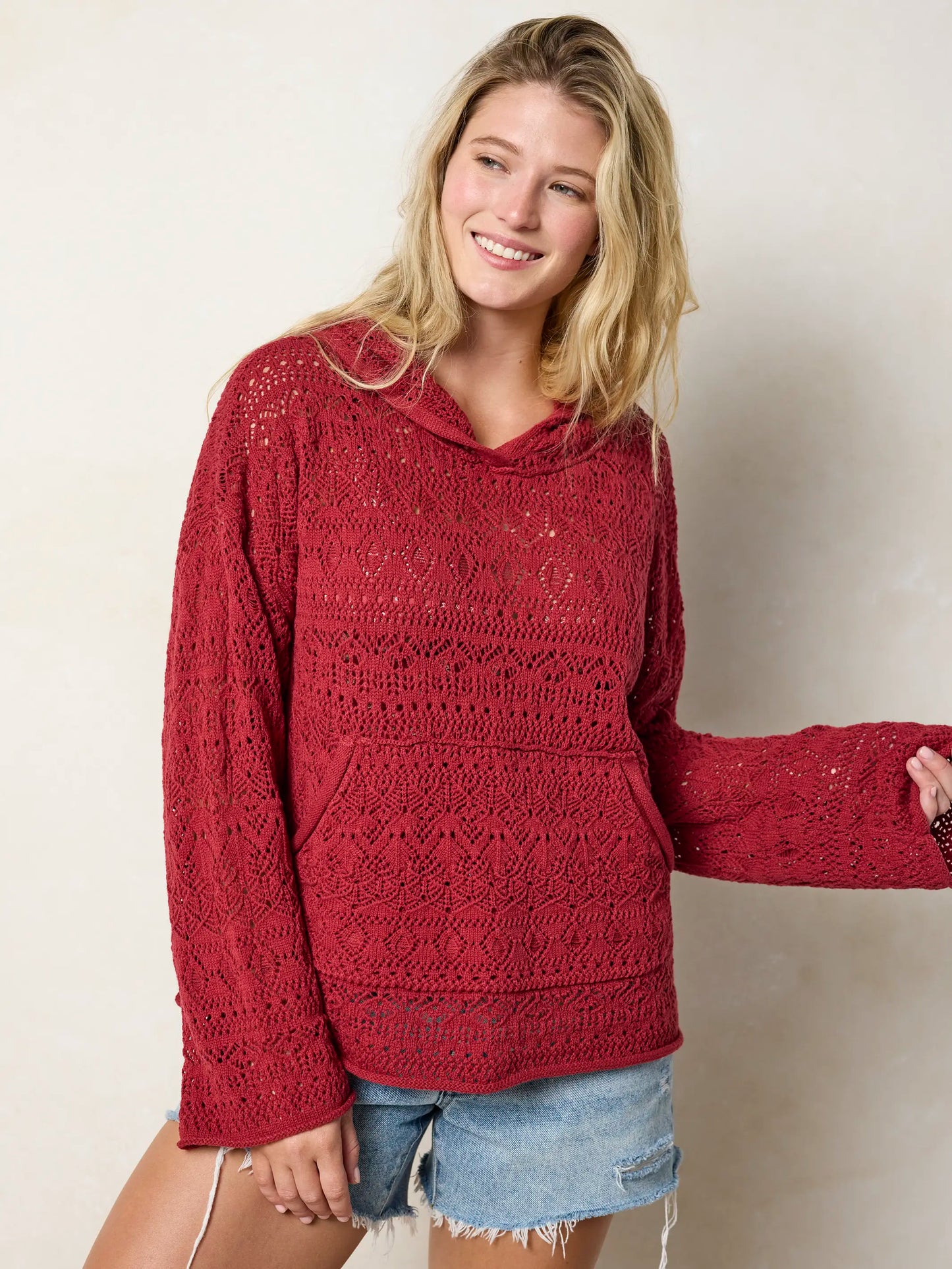 Endless Summer Hoodie - Dark Raspberry