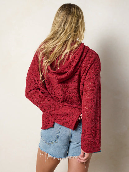 Endless Summer Hoodie - Dark Raspberry