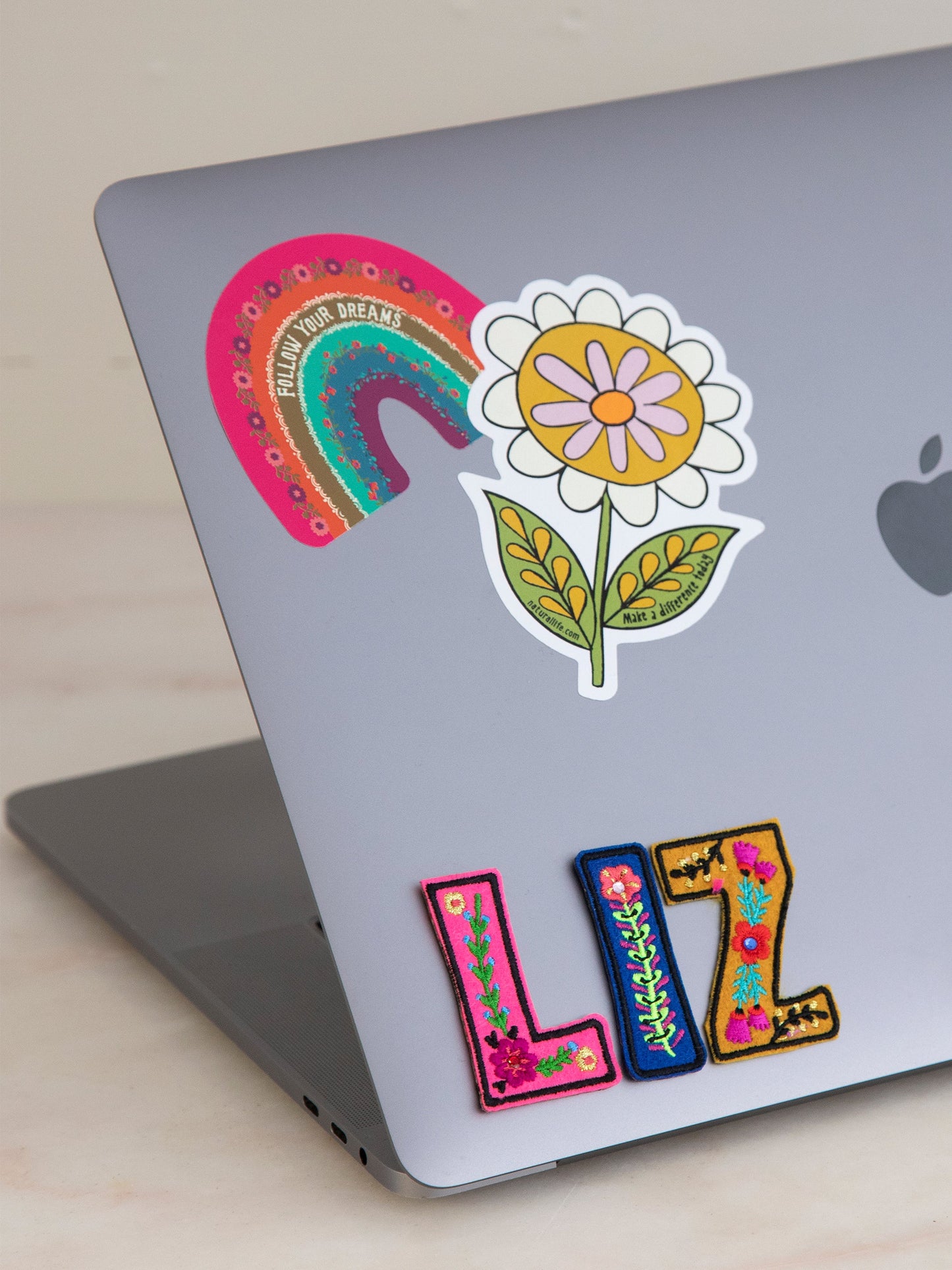Stick-On Letter Patch - L