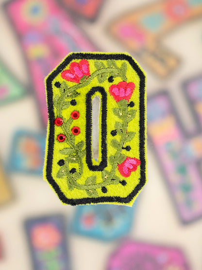 Stick-On Letter Patch - O