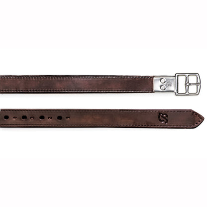 Stirrup Leathers in Heritage Leather