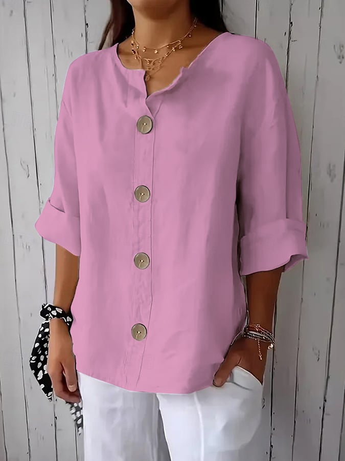 Women's Button-Down Casual Shirt