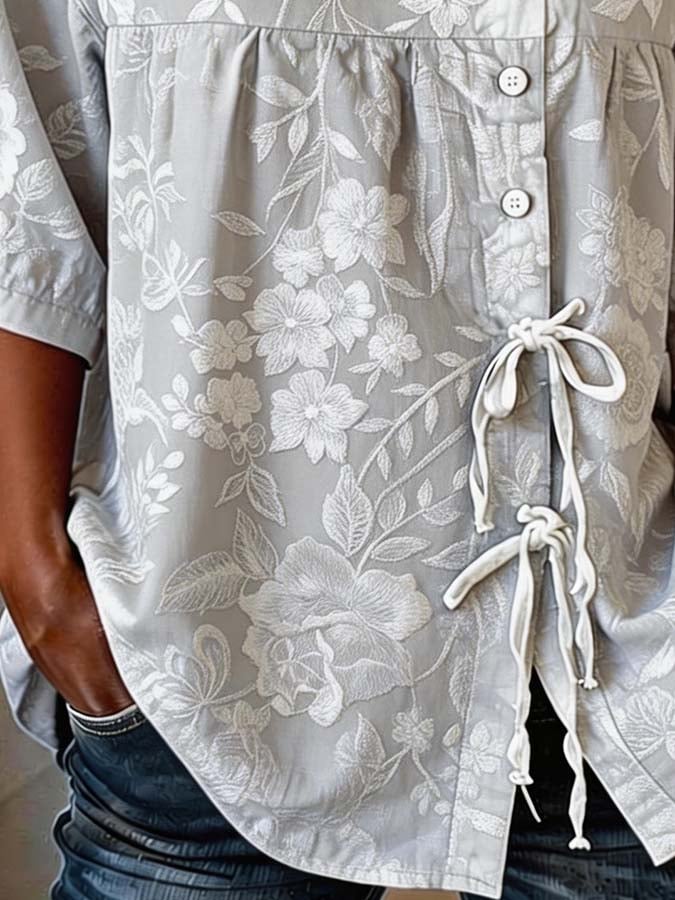 Women'S Casual Printed Shirt