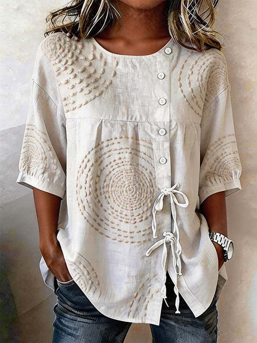 Women'S Casual Printed Shirt