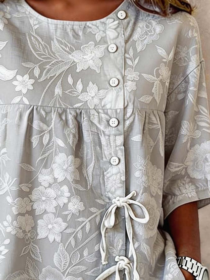 Women'S Casual Printed Shirt